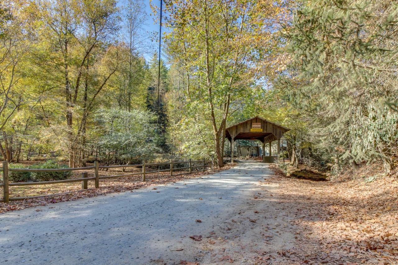 Вилла Tree Song Mountain Creek Cabin Эллиджей Экстерьер фото