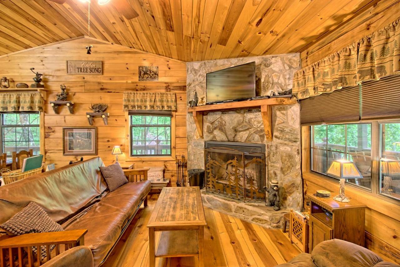 Вилла Tree Song Mountain Creek Cabin Эллиджей Экстерьер фото