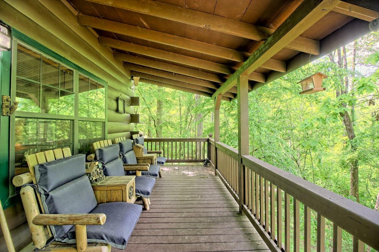 Вилла Tree Song Mountain Creek Cabin Эллиджей Экстерьер фото