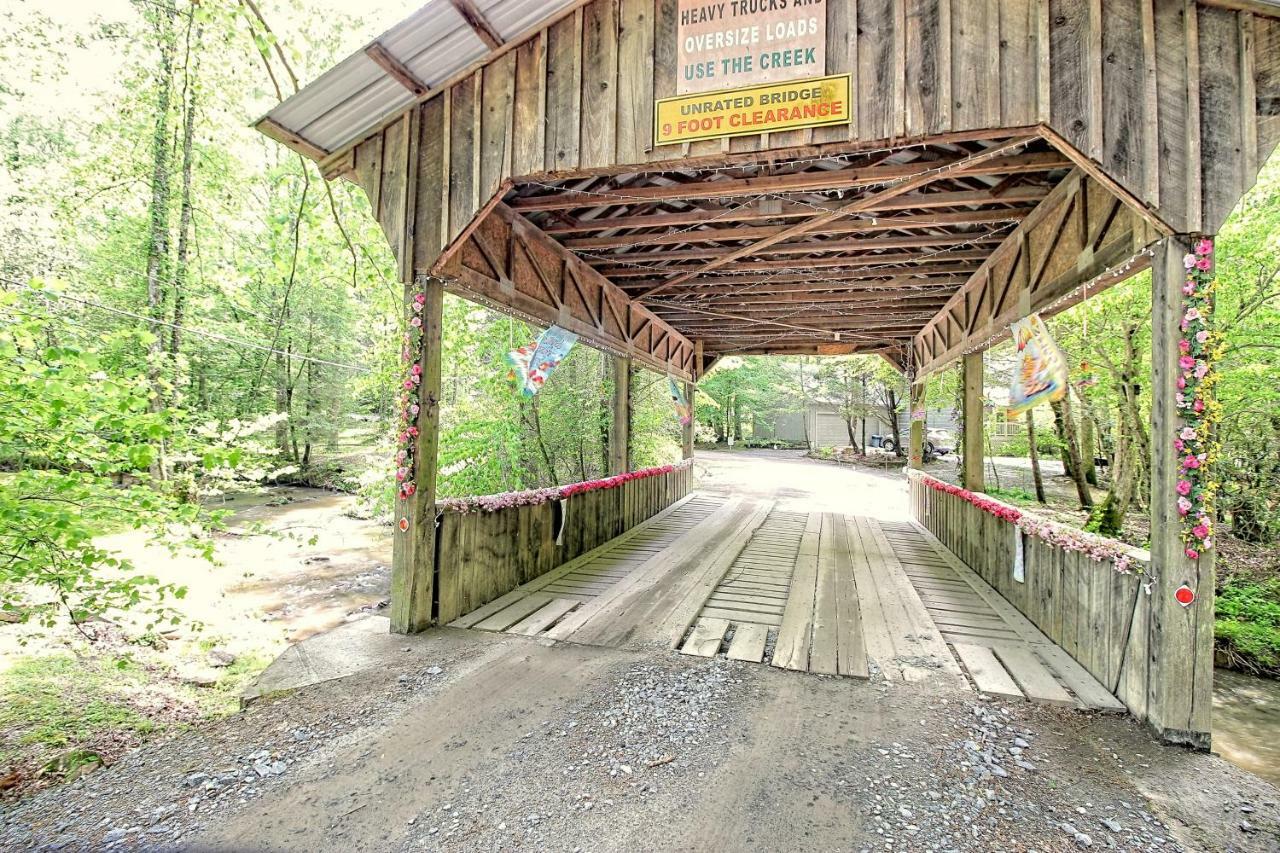 Вилла Tree Song Mountain Creek Cabin Эллиджей Экстерьер фото